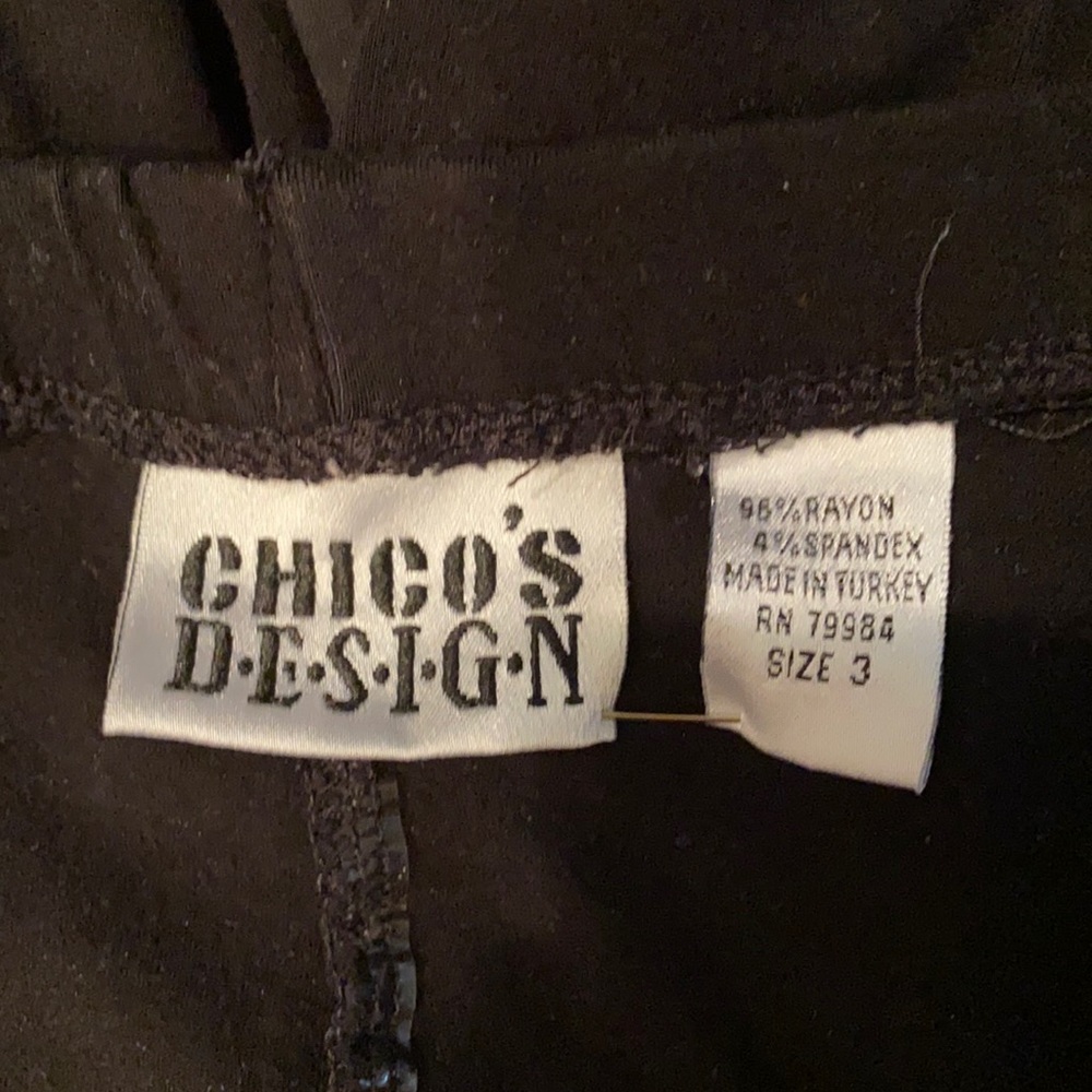 Black comfy Chico’s pants